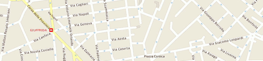 Mappa della impresa vecar spa a CATANIA