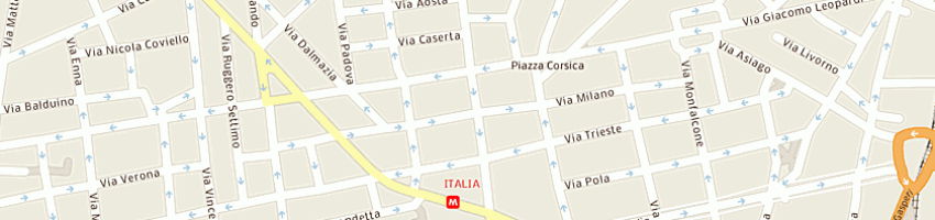 Mappa della impresa la macchia giovanni a CATANIA