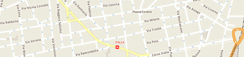 Mappa della impresa gentile sebastiano a CATANIA