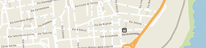 Mappa della impresa errevi di vinciguerra salvatore snc a CATANIA