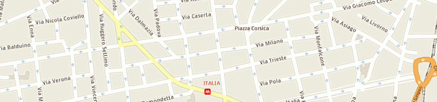 Mappa della impresa oromania srl a CATANIA