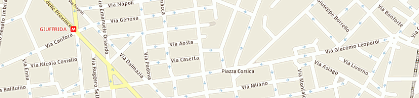 Mappa della impresa smacchiatoria cristina a CATANIA
