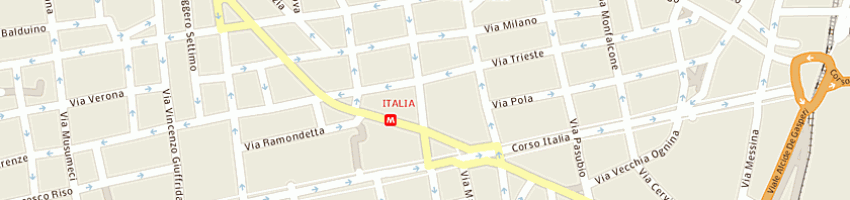 Mappa della impresa nicotra giovanni a CATANIA