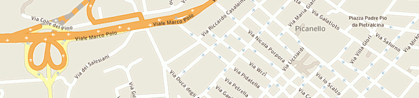 Mappa della impresa leone giuseppe a CATANIA