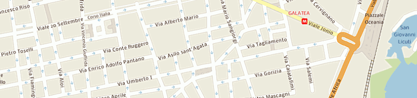 Mappa della impresa pappalardo rosario a CATANIA