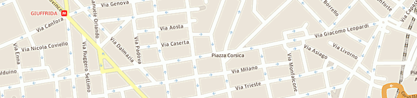 Mappa della impresa distefano laura a CATANIA