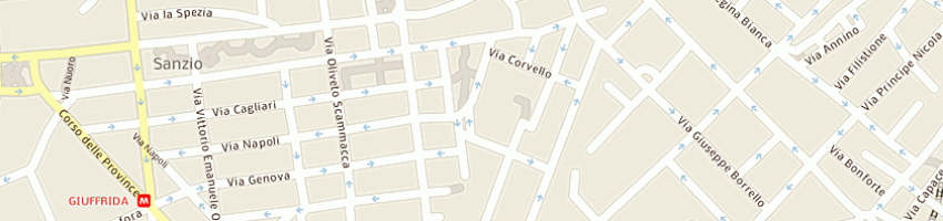 Mappa della impresa marino giuseppe a CATANIA