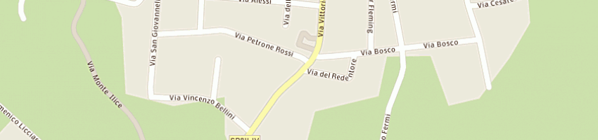Mappa della impresa casa del fleri srl a ZAFFERANA ETNEA
