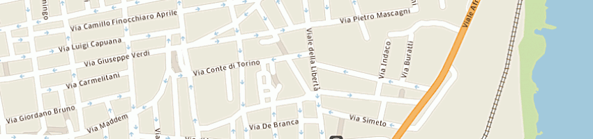 Mappa della impresa centro di aiuto alla vita a CATANIA