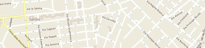 Mappa della impresa caruso e leotta a CATANIA