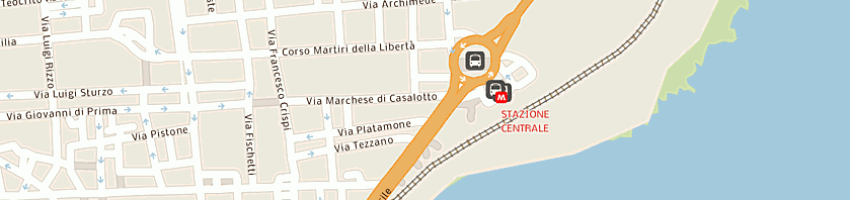 Mappa della impresa i moschettieri srl a CATANIA