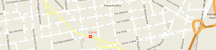 Mappa della impresa spampinato a CATANIA