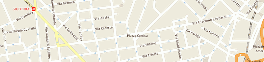 Mappa della impresa sca studio di consulenza associato di strano e torrisi a CATANIA