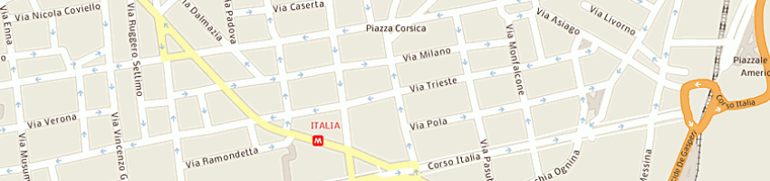Mappa della impresa di paola pierluigi a CATANIA