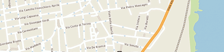 Mappa della impresa parlato vittorio a CATANIA