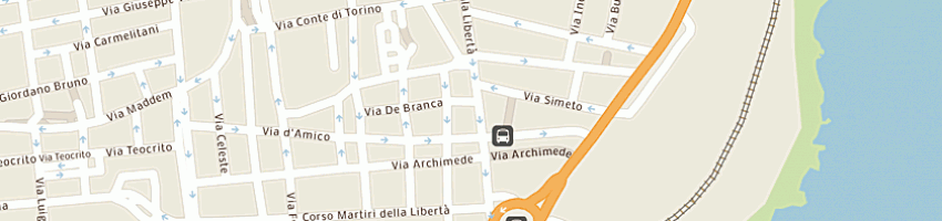 Mappa della impresa optovista spa a CATANIA