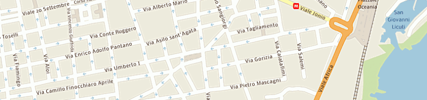 Mappa della impresa banca monte dei paschi di siena spa a CATANIA