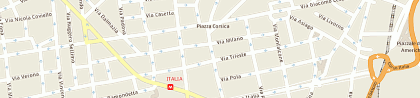 Mappa della impresa albana vincenzo a CATANIA