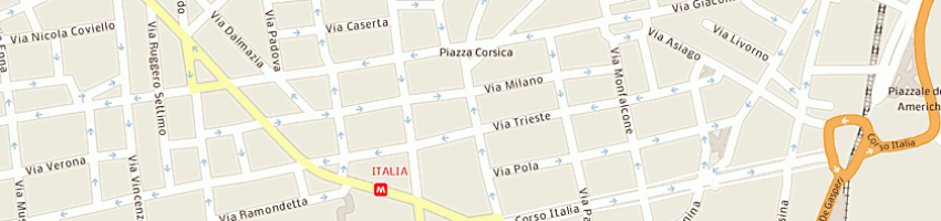 Mappa della impresa saloon di manzitto lucia a CATANIA