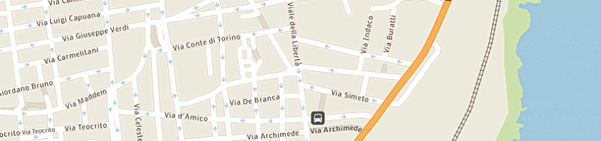 Mappa della impresa zuppelli salvatore a CATANIA