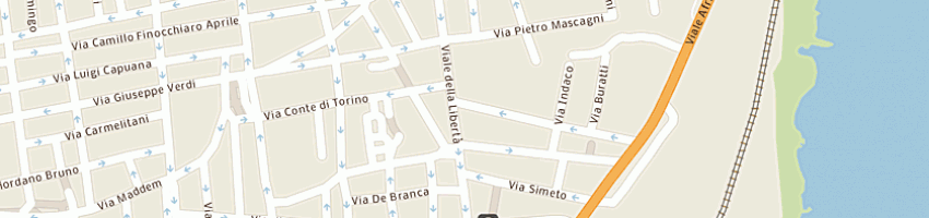 Mappa della impresa leonardi srl a CATANIA