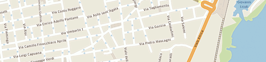 Mappa della impresa augeri giovanni a CATANIA