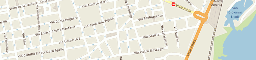 Mappa della impresa gibierre snc di giuseppe grillo e c a CATANIA