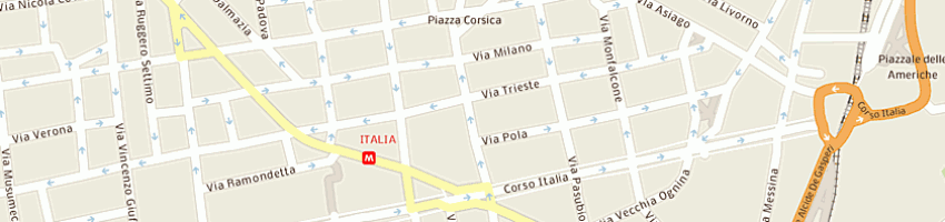 Mappa della impresa barraco beppe a CATANIA