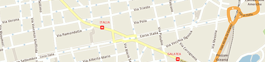 Mappa della impresa ragusa nunzio parrucchieri nunzio a CATANIA