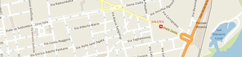 Mappa della impresa ecofisio snc di valter gulisano e carmen llamas torres a CATANIA