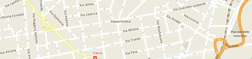 Mappa della impresa punto mutuo srl a CATANIA