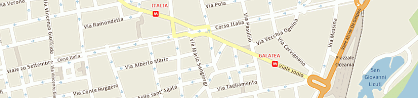 Mappa della impresa sviluppo servizi finanziari finservizi srl a CATANIA