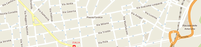 Mappa della impresa costa mariano a CATANIA