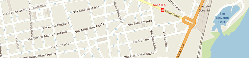 Mappa della impresa ipec srl a CATANIA