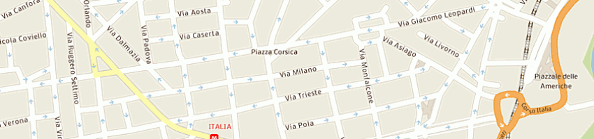 Mappa della impresa cavallaro - la spina a CATANIA