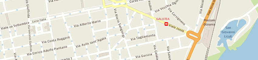 Mappa della impresa etna valley srl a CATANIA
