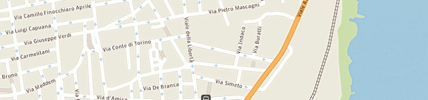 Mappa della impresa costa carmelo a CATANIA