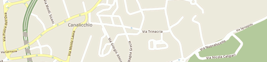 Mappa della impresa giacomo perni srl a TREMESTIERI ETNEO