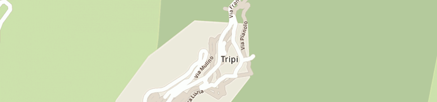 Mappa della impresa onoranze funebri la tripense di borgosano ester lavina a TRIPI