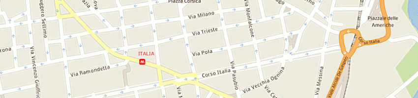 Mappa della impresa tringali antonino a CATANIA