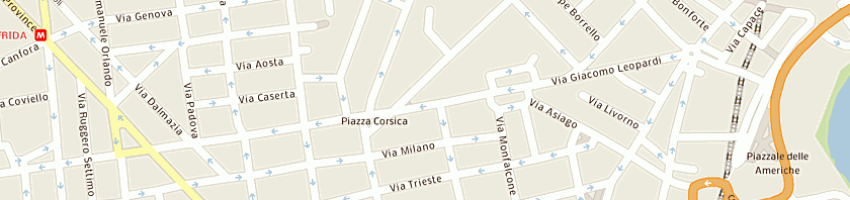 Mappa della impresa cosentino emilio a CATANIA