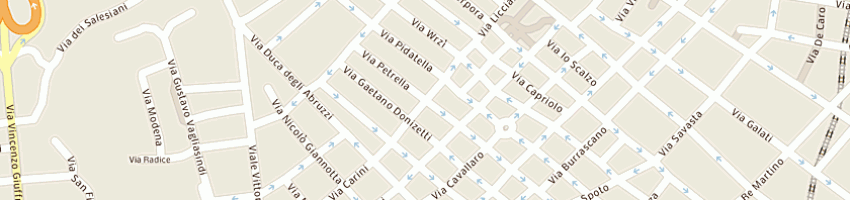 Mappa della impresa centro costruzioni societa' consortile a rl a CATANIA