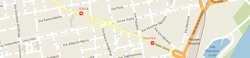 Mappa della impresa magia di buscarino antonina a CATANIA