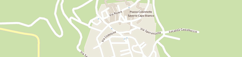 Mappa della impresa calotex sas di michele marco calo' e c a FRIGENTO