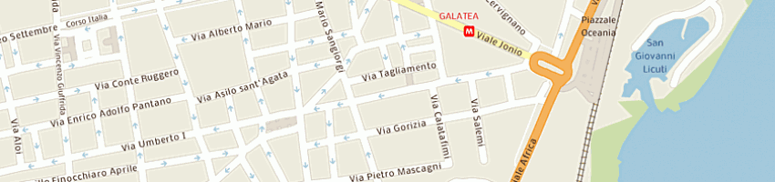 Mappa della impresa carrubba alessandro a CATANIA