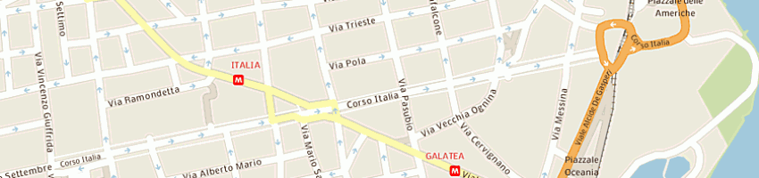 Mappa della impresa futura sas di romania maria e c a CATANIA