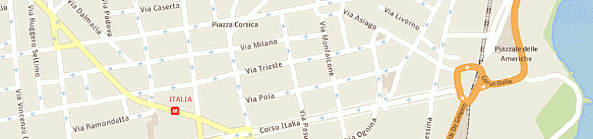 Mappa della impresa hair design di giambra loredana e roberto snc a CATANIA