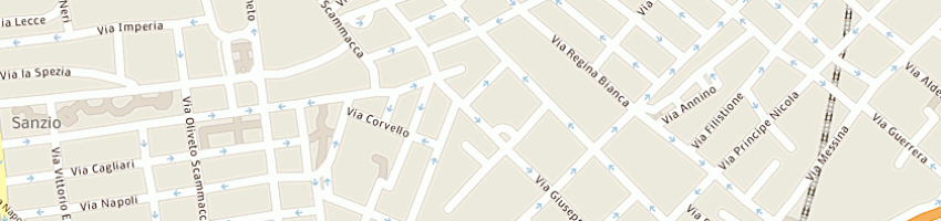 Mappa della impresa point ricambi srl a CATANIA