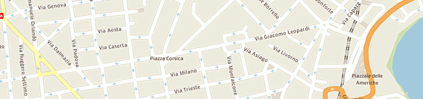 Mappa della impresa primer srl a CATANIA