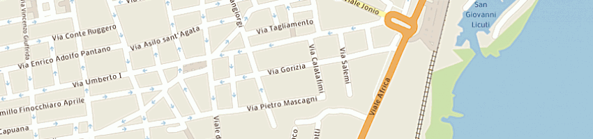 Mappa della impresa informatica net di bruno veronica a CATANIA